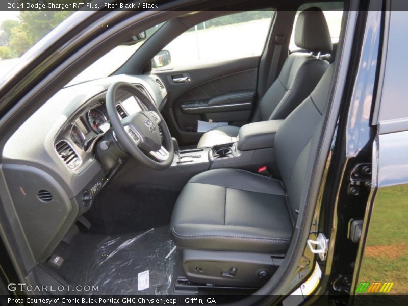 Pitch Black / Black 2014 Dodge Charger R/T Plus