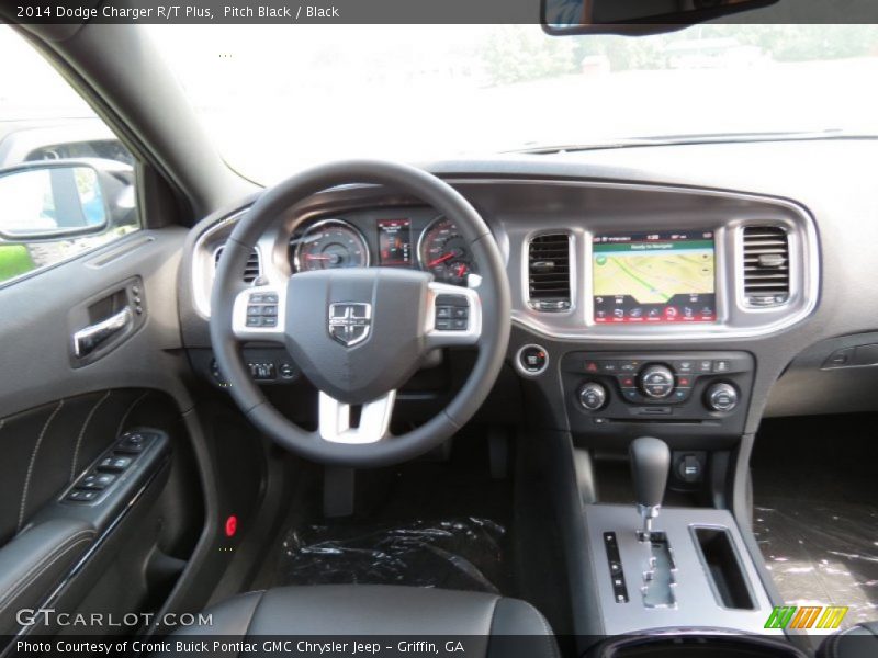 Pitch Black / Black 2014 Dodge Charger R/T Plus