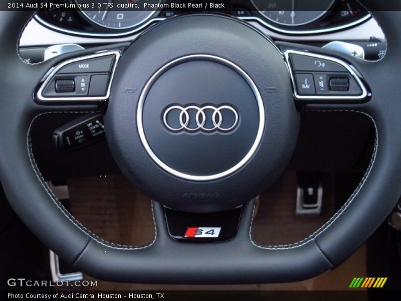 Phantom Black Pearl / Black 2014 Audi S4 Premium plus 3.0 TFSI quattro