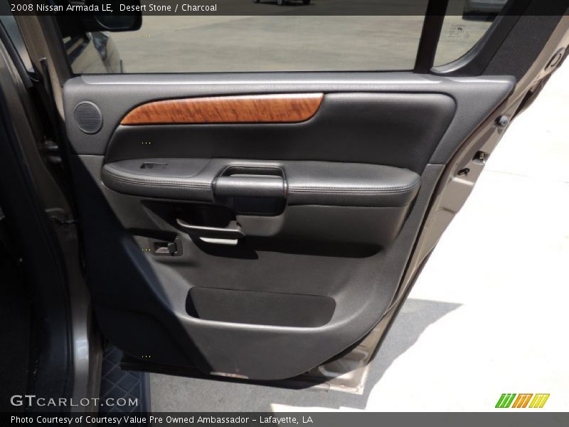 Desert Stone / Charcoal 2008 Nissan Armada LE