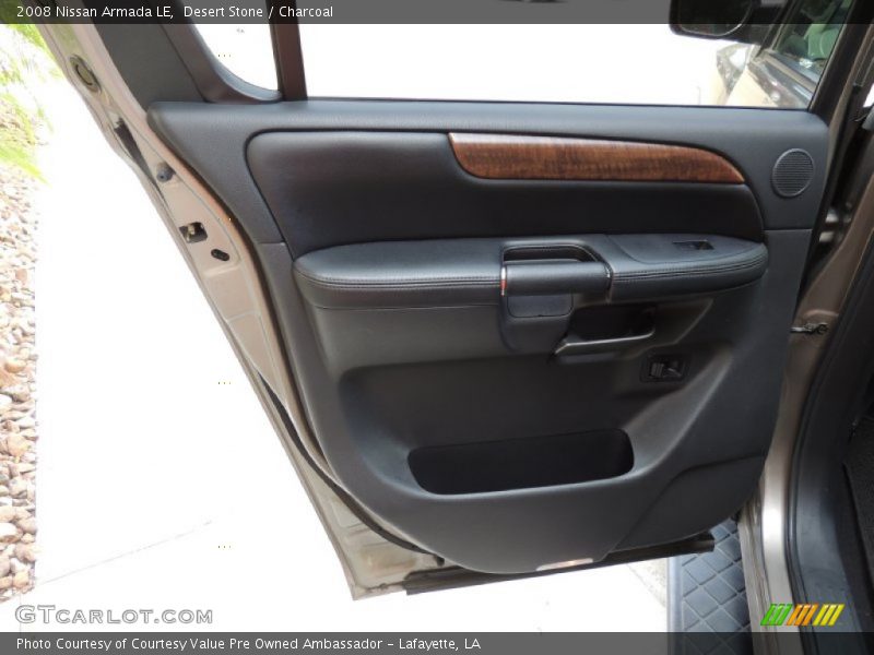 Desert Stone / Charcoal 2008 Nissan Armada LE
