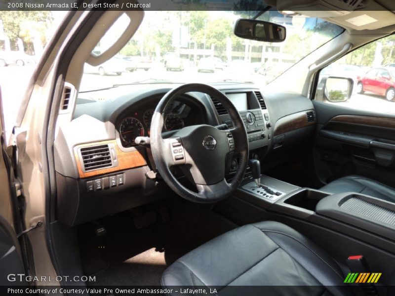 Desert Stone / Charcoal 2008 Nissan Armada LE