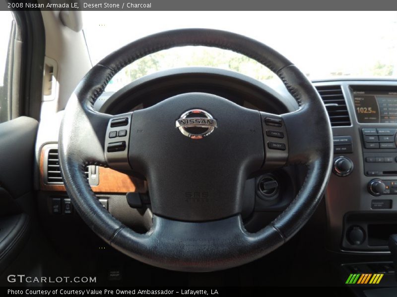 Desert Stone / Charcoal 2008 Nissan Armada LE