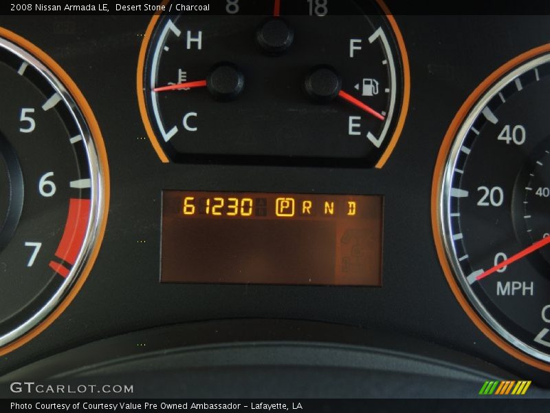 Desert Stone / Charcoal 2008 Nissan Armada LE