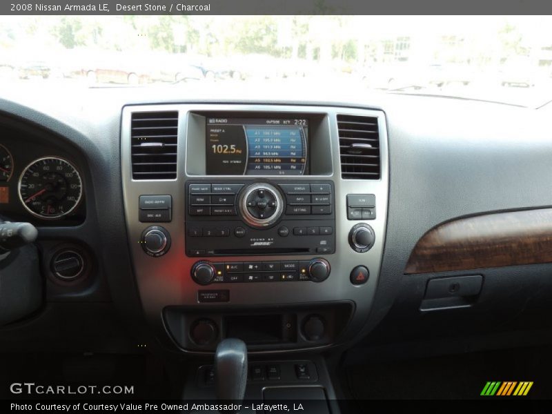 Desert Stone / Charcoal 2008 Nissan Armada LE
