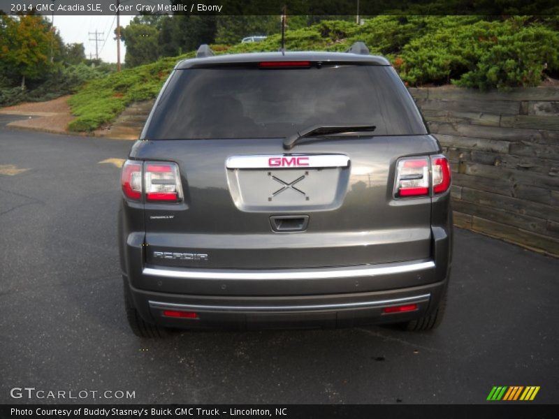 Cyber Gray Metallic / Ebony 2014 GMC Acadia SLE