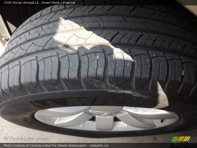 Desert Stone / Charcoal 2008 Nissan Armada LE