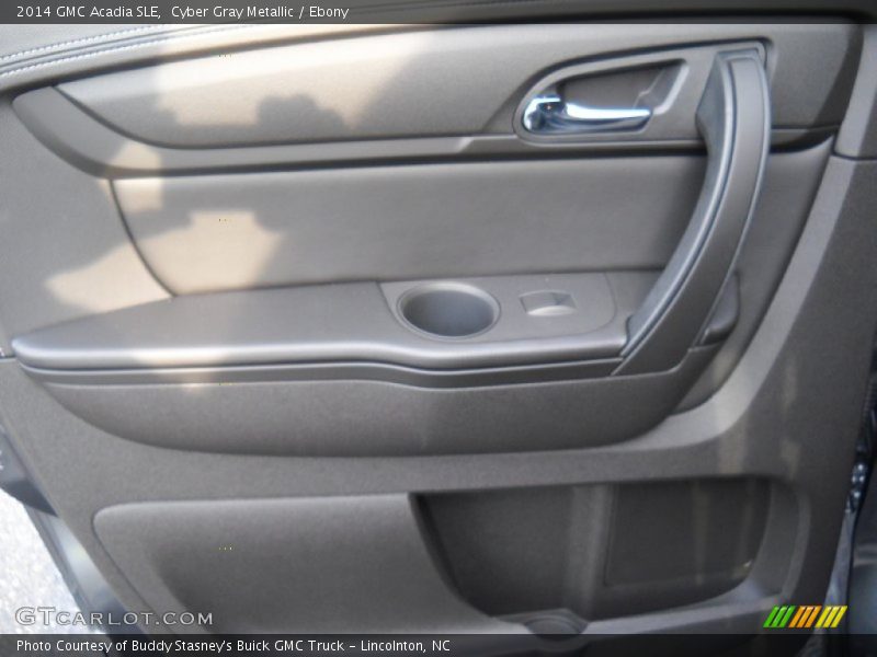 Cyber Gray Metallic / Ebony 2014 GMC Acadia SLE