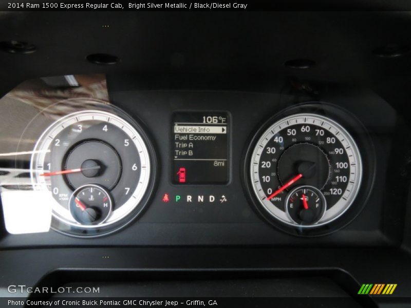  2014 1500 Express Regular Cab Express Regular Cab Gauges