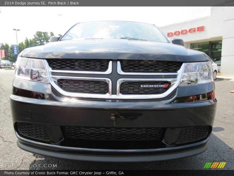 Pitch Black / Black 2014 Dodge Journey SE