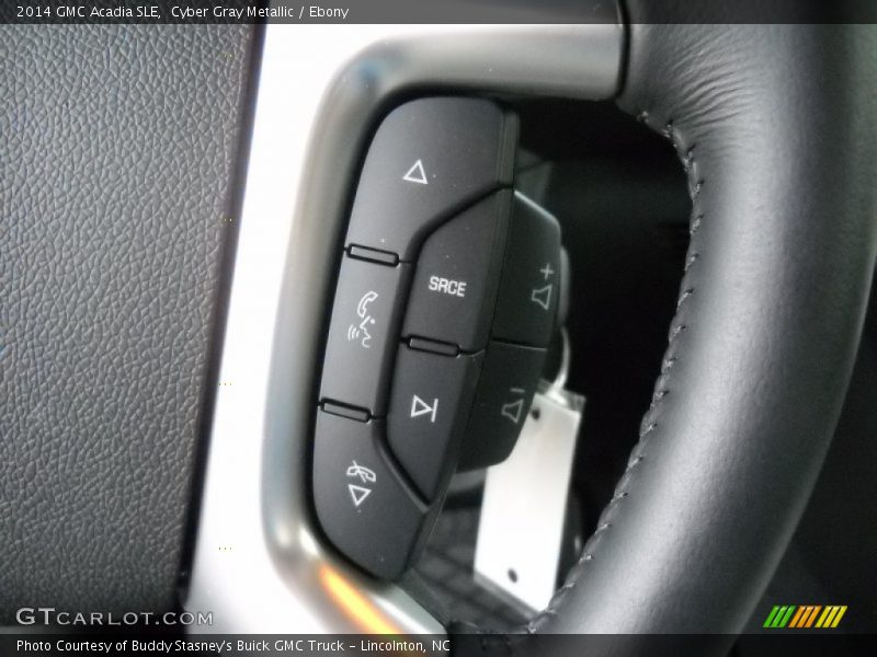 Cyber Gray Metallic / Ebony 2014 GMC Acadia SLE