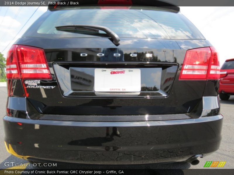 Pitch Black / Black 2014 Dodge Journey SE