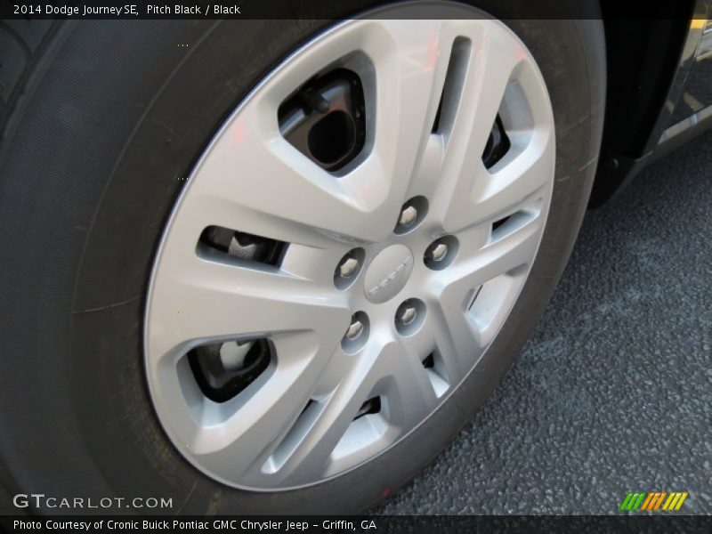 Pitch Black / Black 2014 Dodge Journey SE
