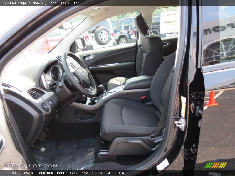 Pitch Black / Black 2014 Dodge Journey SE