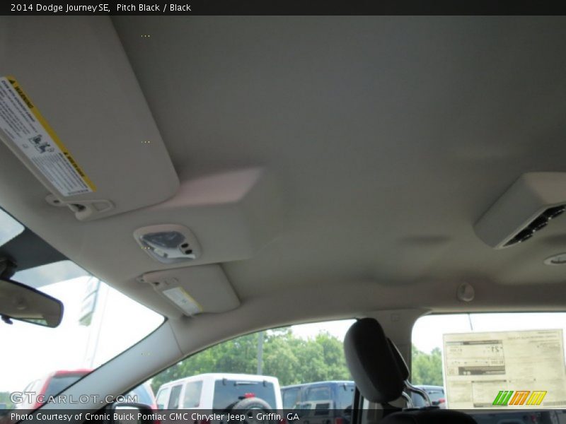 Pitch Black / Black 2014 Dodge Journey SE