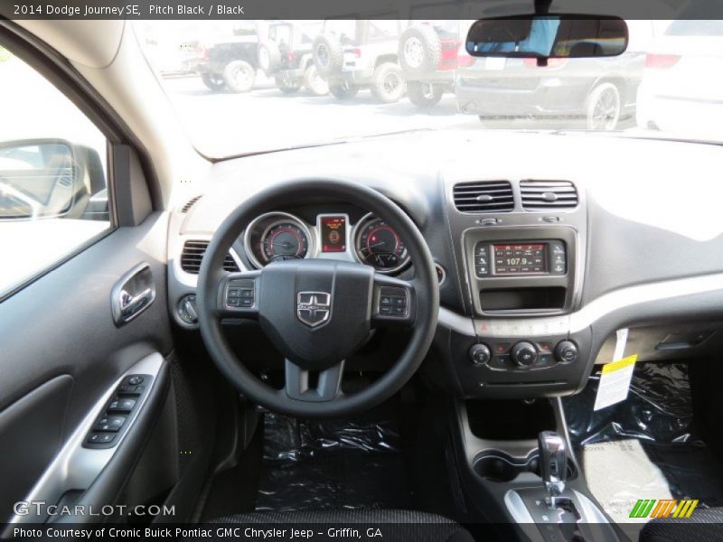 Pitch Black / Black 2014 Dodge Journey SE