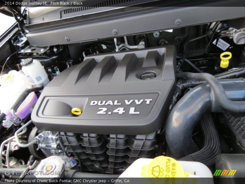 Pitch Black / Black 2014 Dodge Journey SE