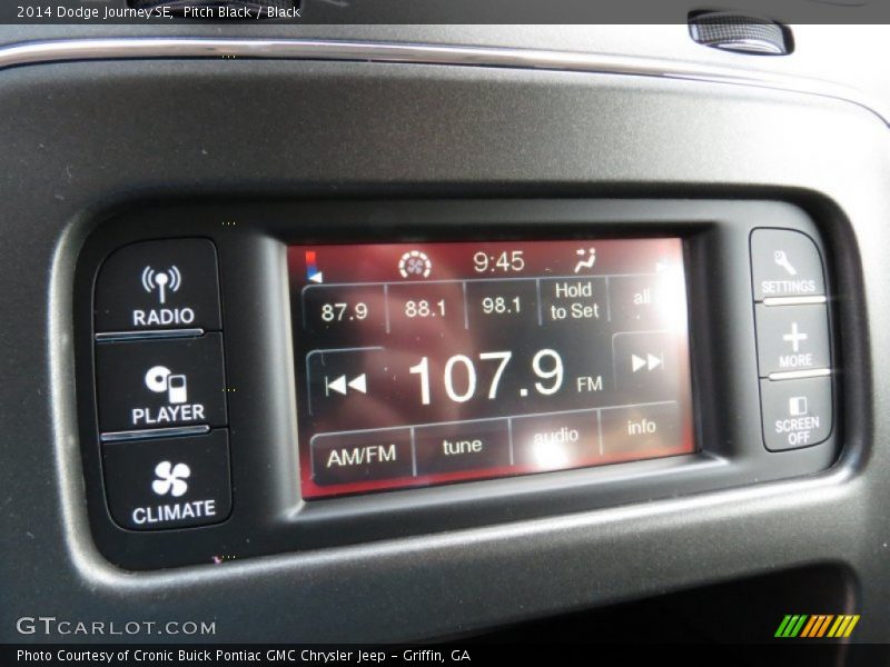 Pitch Black / Black 2014 Dodge Journey SE