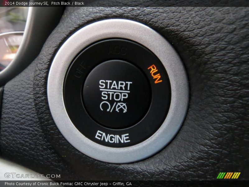 Pitch Black / Black 2014 Dodge Journey SE