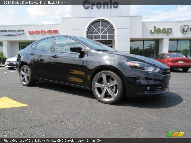 Pitch Black / Black 2013 Dodge Dart Rallye