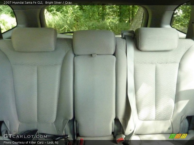 Bright Silver / Gray 2007 Hyundai Santa Fe GLS