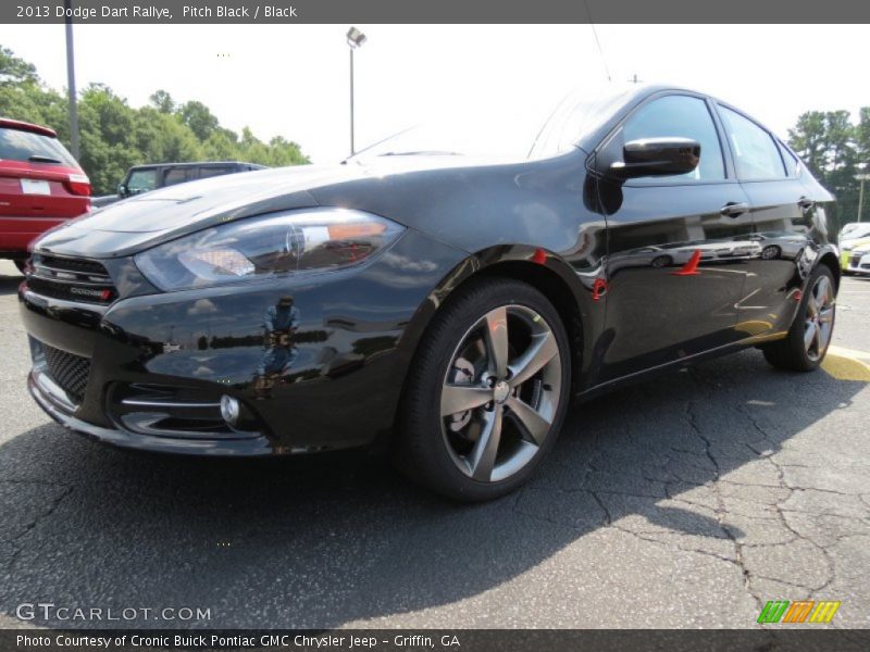 Pitch Black / Black 2013 Dodge Dart Rallye