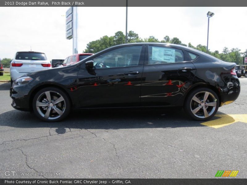 Pitch Black / Black 2013 Dodge Dart Rallye