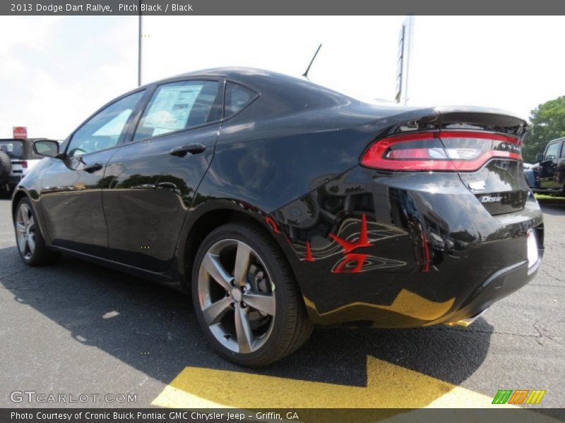 Pitch Black / Black 2013 Dodge Dart Rallye