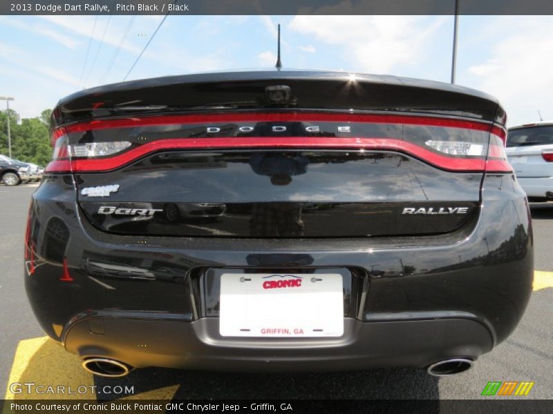 Pitch Black / Black 2013 Dodge Dart Rallye