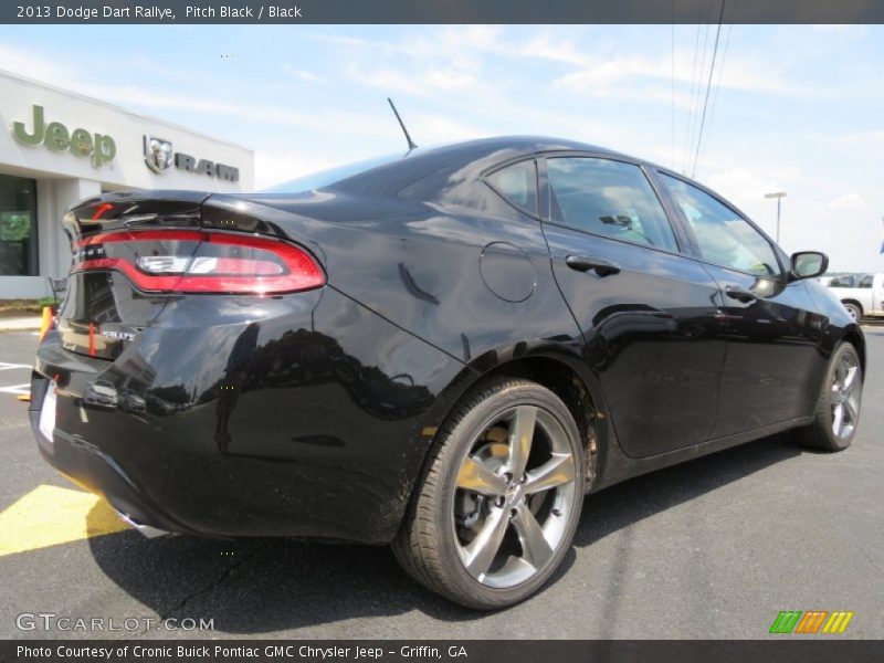 Pitch Black / Black 2013 Dodge Dart Rallye