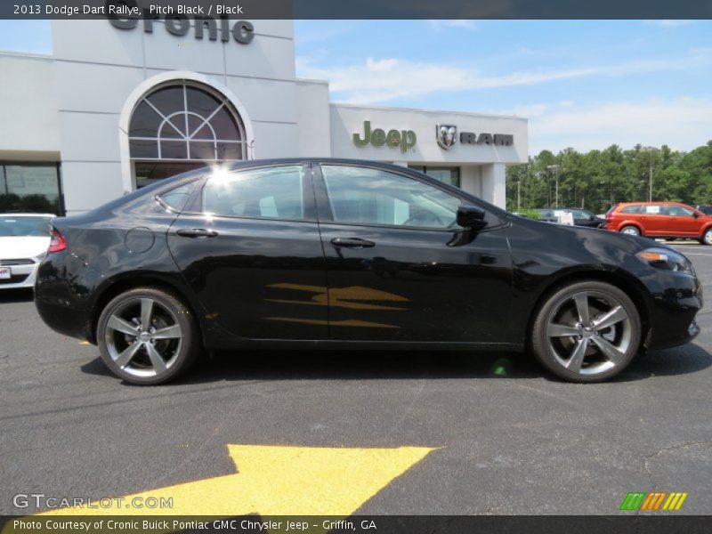 Pitch Black / Black 2013 Dodge Dart Rallye