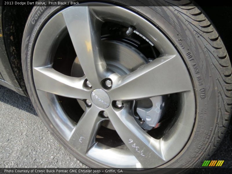 Pitch Black / Black 2013 Dodge Dart Rallye