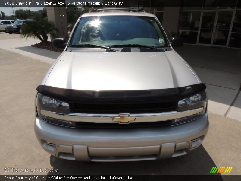 Silverstone Metallic / Light Gray 2008 Chevrolet TrailBlazer LS 4x4