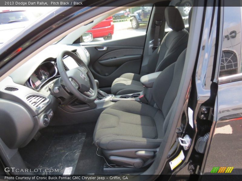 Pitch Black / Black 2013 Dodge Dart Rallye