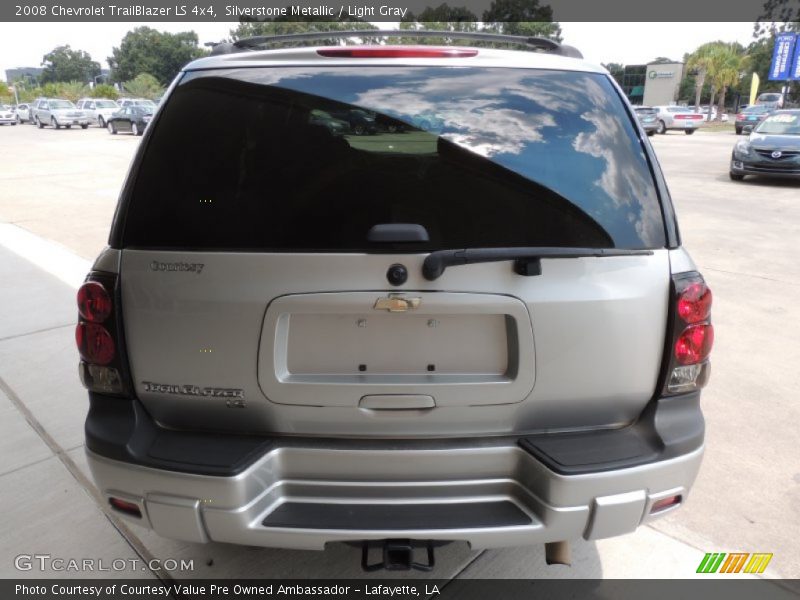 Silverstone Metallic / Light Gray 2008 Chevrolet TrailBlazer LS 4x4