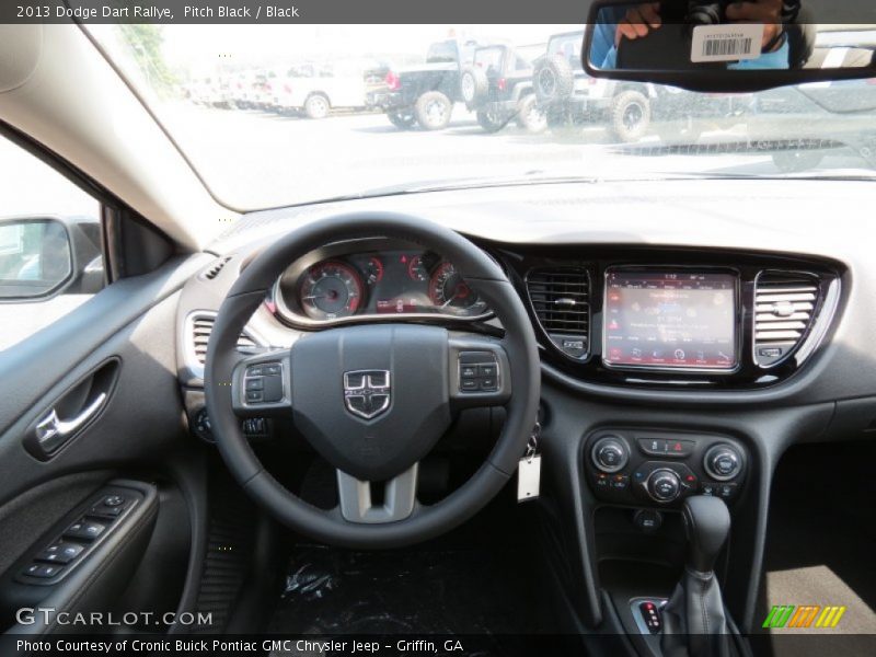 Pitch Black / Black 2013 Dodge Dart Rallye