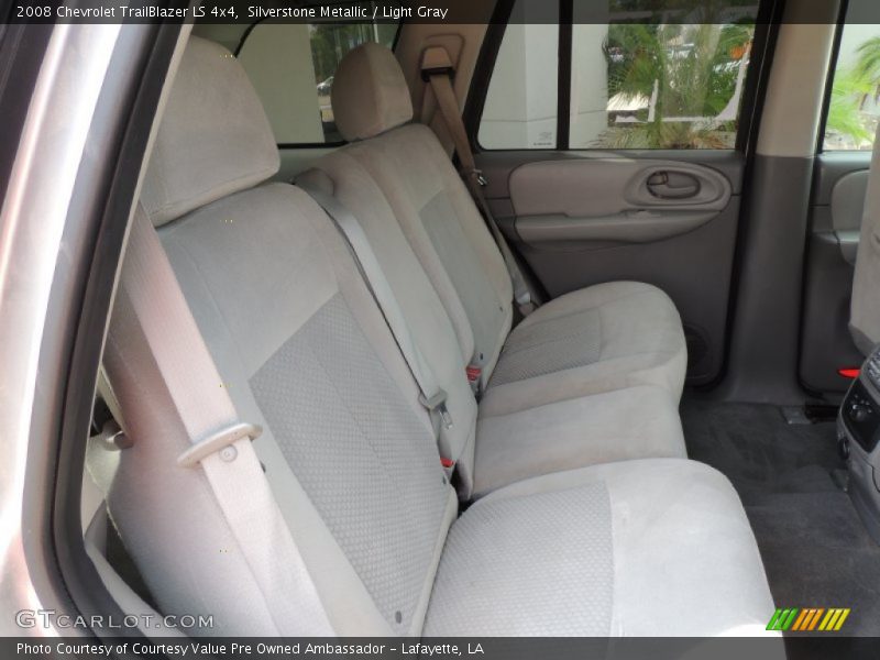 Silverstone Metallic / Light Gray 2008 Chevrolet TrailBlazer LS 4x4