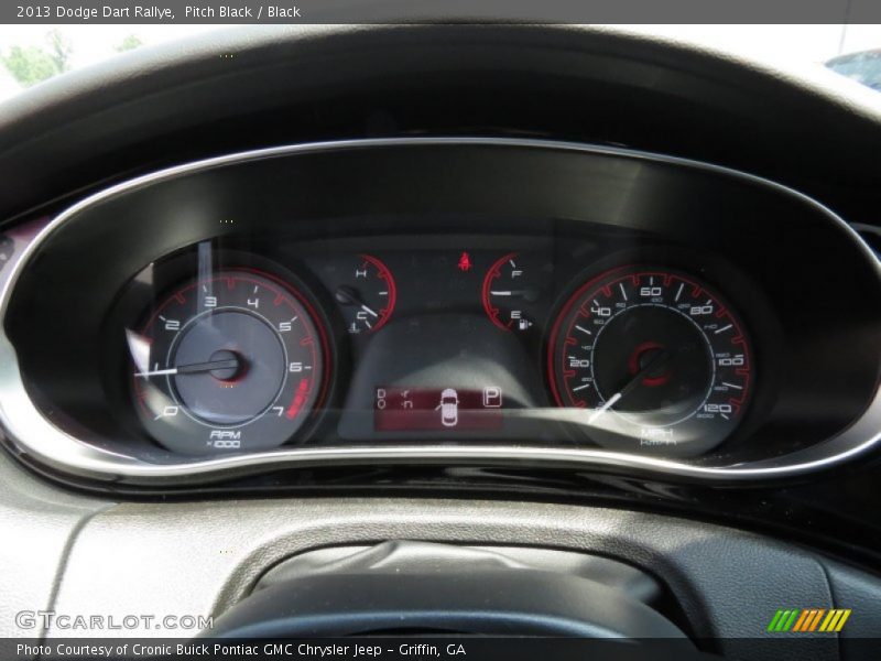 Pitch Black / Black 2013 Dodge Dart Rallye