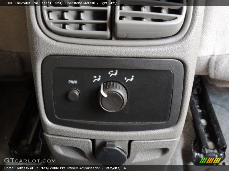 Silverstone Metallic / Light Gray 2008 Chevrolet TrailBlazer LS 4x4