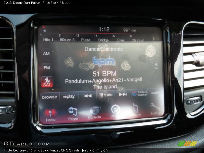 Pitch Black / Black 2013 Dodge Dart Rallye