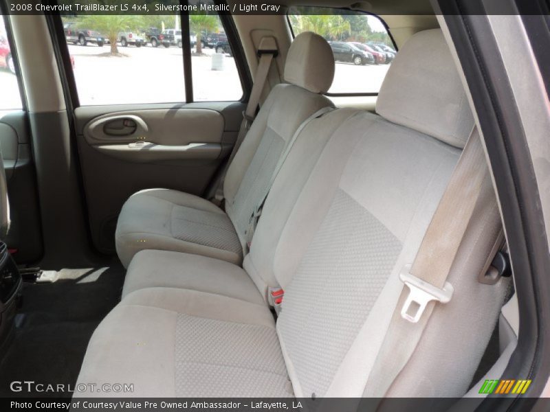 Silverstone Metallic / Light Gray 2008 Chevrolet TrailBlazer LS 4x4