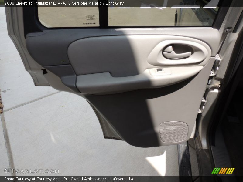 Silverstone Metallic / Light Gray 2008 Chevrolet TrailBlazer LS 4x4