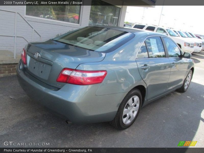 Aloe Green Metallic / Bisque 2009 Toyota Camry LE