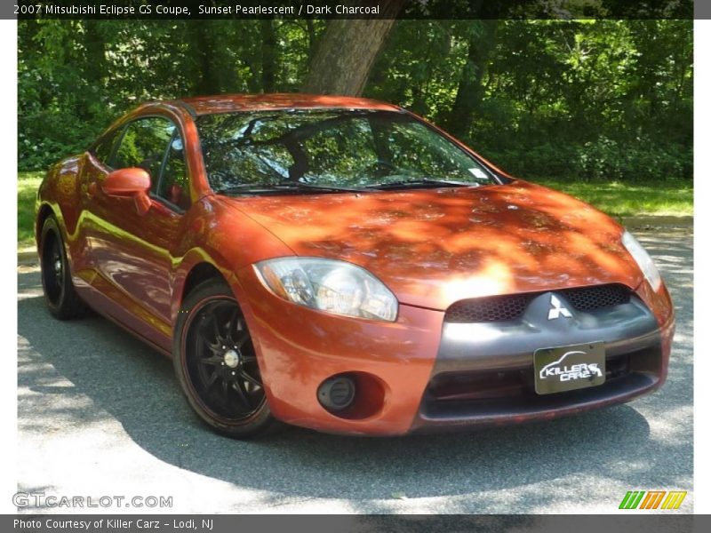 Sunset Pearlescent / Dark Charcoal 2007 Mitsubishi Eclipse GS Coupe