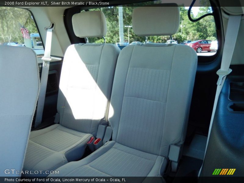 Silver Birch Metallic / Black/Stone 2008 Ford Explorer XLT