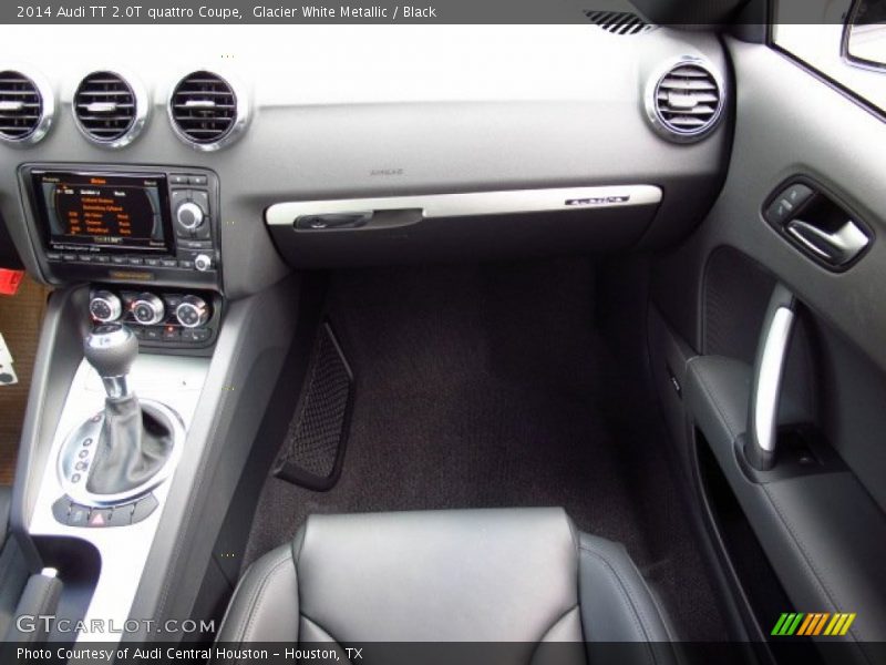 Glacier White Metallic / Black 2014 Audi TT 2.0T quattro Coupe