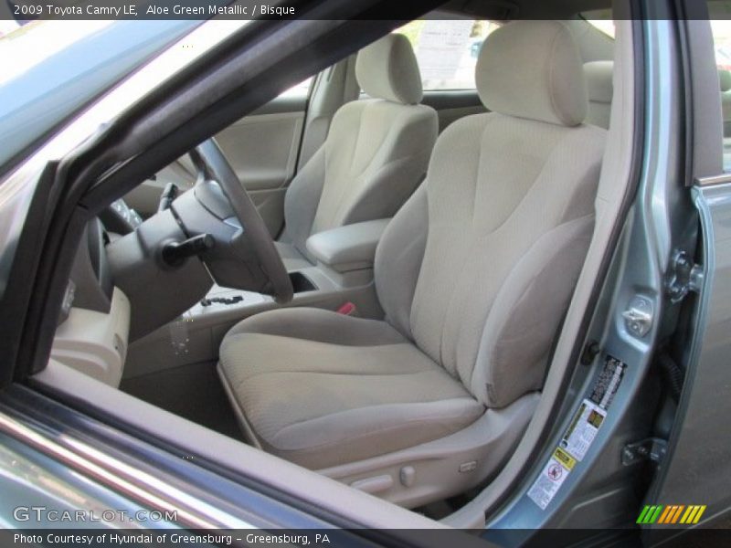 Aloe Green Metallic / Bisque 2009 Toyota Camry LE