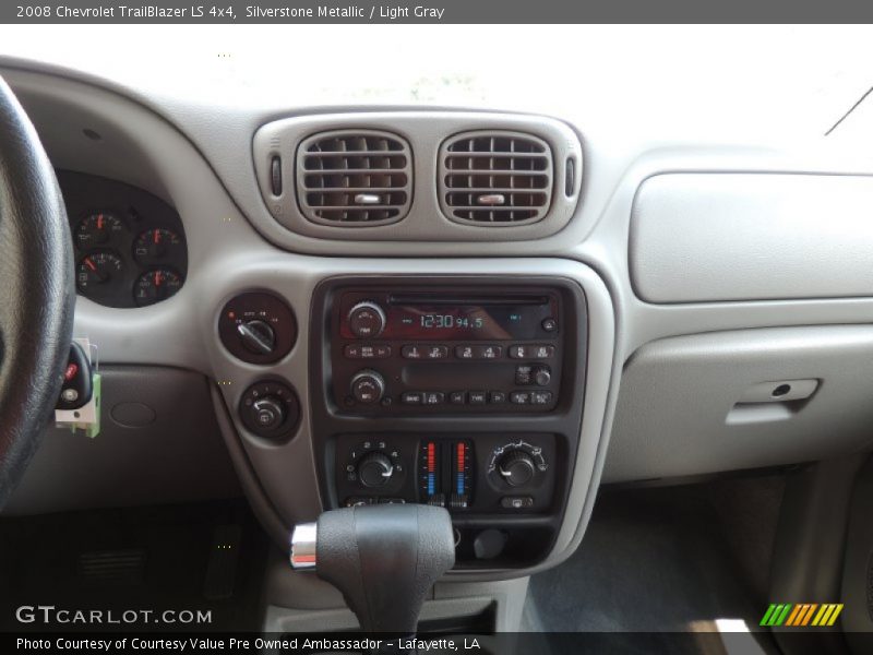 Silverstone Metallic / Light Gray 2008 Chevrolet TrailBlazer LS 4x4