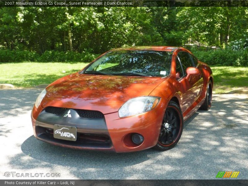 Sunset Pearlescent / Dark Charcoal 2007 Mitsubishi Eclipse GS Coupe