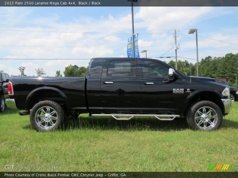 Black / Black 2013 Ram 2500 Laramie Mega Cab 4x4